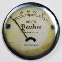 Yankee Steampunk Gauge Meter Kühlschrankmagnet Vintage Style Made in Usa 2 1/4 "Rnd von TheWildRobot
