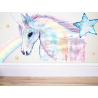 Einhorn Regenbogen Bündel, Aufkleber Einhorn Regenbogen Bündel, Aufkleber von TheWoodlandHaven