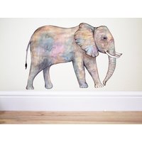 Wandtattoo Elefanten, Elefanten Aufkleber, Wanddeko, Pastell, Wanddeko, Safari, Kinderzimmer, Wandtattoo, Kinderwandtattoo, Großer Elefant Wandtattoo Elefanten, Elefanten Aufkleber, Wanddeko, Pastell, Wanddeko, Safari, Kinderzimmer, Wandtattoo, Kinderwandtattoo, Großer Elefant von TheWoodlandHaven