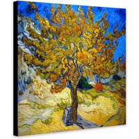 Maulbeerbaum Von Vincent Van Gogh | 1889 Abstrakte Wandkunst - Gewickelte Gerahmte Leinwand Rolld Canvas Foto/Poster Druck von TheWorldArtPrintCo
