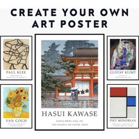 Erstellen Sie Ihr Eigenes Kunstposter - Personalisierter Kunstdruck, Benutzerdefiniertes Poster, Wandkunst, Schlafzimmerkunst, Wohndekor von TheWorldGallery