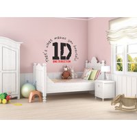One Direction Logo Wandtattoo Songtext Vinyl Art Sticker One Direction Logo Wandtattoo Songtext Vinyl Art Sticker von TheWorldOfWallArt