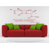 Alexander Fleming Klassenzimmer Wand Spruch, Wandsticker, Vinyl Aufkleber, Transfer Alexander Fleming Klassenzimmer Wand Spruch, Wandsticker, Vinyl Aufkleber, Transfer von TheWorldOfWallArt
