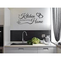 Die Küche Ist Das Herz Eines Home Wall Art Stickers, Vinyl Aufkleber, Moderner Transfer Die Küche Ist Das Herz Eines Home Wall Art Stickers, Vinyl Aufkleber, Moderner Transfer von TheWorldOfWallArt