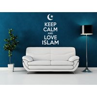 Keep Calm & Love Islam Wandtattoo Modernes Vinylkunst-Aufkleber Keep Calm & Love Islam Wandtattoo Modernes Vinylkunst-Aufkleber von TheWorldOfWallArt