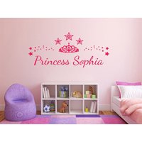 Kinder Personalisiert Prinzessin Name Wandkunst, Moderne Transfer, Pvc Aufkleber Kinder Personalisiert Prinzessin Name Wandkunst, Moderne Transfer, Pvc Aufkleber von TheWorldOfWallArt