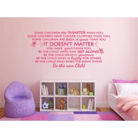 Kinder Spruch "Some Children' Wandkunst Sticker, Pvc Aufkleber, Vinyl Transfer Kinder Spruch "Some Children' Wandkunst Sticker, Pvc Aufkleber, Vinyl Transfer von TheWorldOfWallArt