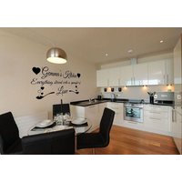 Personalisierter Vorname "Löffel Der Liebe' Küche Wandkunst, Vinyl Aufkleber, Moderner Transfer, Aufkleber Personalisierter Vorname "Löffel Der Liebe' Küche Wandkunst, Vinyl Aufkleber, Moderner Transfer, Aufkleber von TheWorldOfWallArt