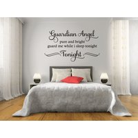 Schutzengel, Wandkunst Aufkleber, Vinyl Moderner Transfer Schutzengel, Wandkunst Aufkleber, Vinyl Moderner Transfer von TheWorldOfWallArt