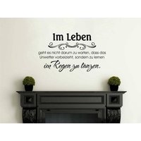 Tanz Im Regen Wand Kunst Aufkleber, Moderne Übertragung, Pvc-Aufkleber von TheWorldOfWallArt