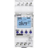 Theben 1700130 Zeitschaltuhr digital Wochenprogramm 2600W IP20 Astro-Funktion von Theben