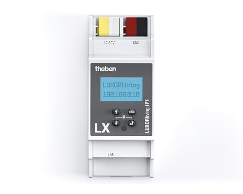 Theben 4800495 LUXORliving IP1 - Systemzentrale LUXORliving - Ethernet- und Bus-Schnittstelle von Theben
