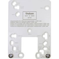 Theben 9070486 Adapterplatte Weiß von Theben