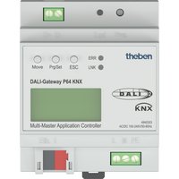 Theben Application-Controller Multi-Master DALI Gateway P64 KNX - 4940303 von Theben