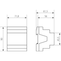 Theben Dimmaktor 4-fach DM 4-2 T KNX - 4940280 von Theben