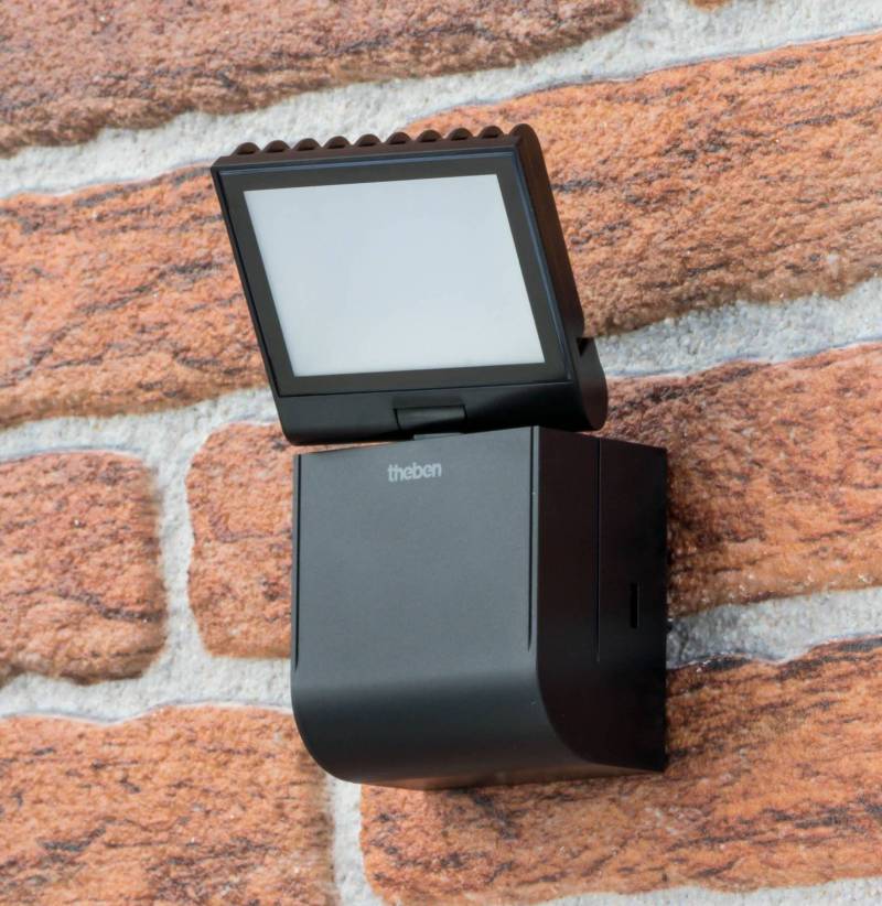 Theben LED-Außenwandleuchte theLeda S8-100L, schwarz, 4000 K von Theben
