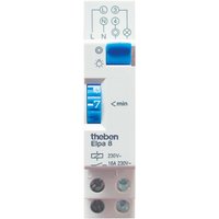 Theben - elpa 8 elektromechanischer Treppenlichtzeitschalter, Treppenhausautomat - weiß von Theben