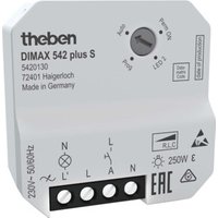 Theben UP-Universaldimmer f. ESL/230V LED-Lp. DIMAX 542 plus S von Theben