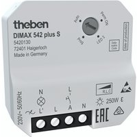 Theben UP-Universaldimmer f. ESL/230V LED-Lp. DIMAX 542 plus S - 5420130 von Theben