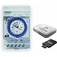 Theben - syn 161d - analoge Zeitschaltuhr mit Synchronmotor/Tagesprogramm - weiß von Theben