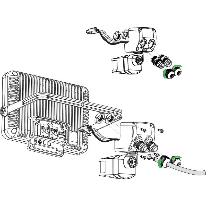 Theben theLeda B Sensor RC+ Fernsteuerung, schwarz von Theben