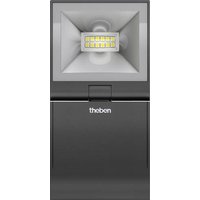 Theben theLeda S10L BK 1020722 LED-Außenstrahler 10W Weiß von Theben