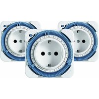 Theben - timer 26-analoge Zeitschaltuhr, Steckdosen-Schaltuhr, 3er Pack Theben - timer 26-analoge Zeitschaltuhr, Steckdosen-Schaltuhr, 3er Pack von Theben