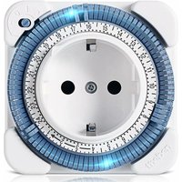 Theben - timer 26-analoge Zeitschaltuhr, Steckdosen-Schaltuhr, Zeitprogramm von Theben