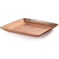 100% Kupfer Tablett, Metalltablett, Handgehämmert, Wohndekor, Serviertablett, Serviertablett Kupfer von Thechalkhome