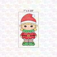 Elfen Mädchen 4 Stück Ausstechformen, Fondant Ausstechform, Weihnachts Ausstechform Elfen Mädchen 4 Stück Ausstechformen, Fondant Ausstechform, Weihnachts Ausstechform von S4UCCUTTERS