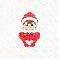 Elfie Elfe Ausstechform, Ausstechform Weihnachten, Fondant Elfie Elfe Ausstechform, Ausstechform Weihnachten, Fondant von S4UCCUTTERS