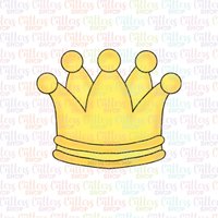 Gelbe Krone Ausstechform von Thecuttersshopco
