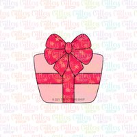 Geschenk-Box-Ausstechform, Weihnachts-Ausstechform, Fondant-Ausstechform Geschenk-Box-Ausstechform, Weihnachts-Ausstechform, Fondant-Ausstechform von S4UCCUTTERS