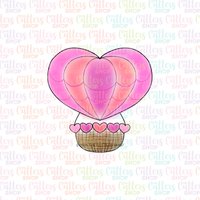 Heißluftballon H Ausstechform, Valentinstag Ausstechformen Oder Fondant Ausstechform Heißluftballon H Ausstechform, Valentinstag Ausstechformen Oder Fondant Ausstechform von S4UCCUTTERS