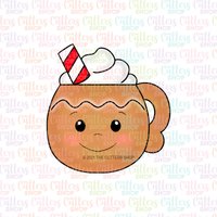 Ginger Mug Cookie Cutter, Weihnachten Ausstechform, Fondant Ausstechform Ginger Mug Cookie Cutter, Weihnachten Ausstechform, Fondant Ausstechform von S4UCCUTTERS