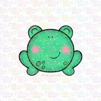 Mollige Frosch Ausstechform Mollige Frosch Ausstechform von S4UCCUTTERS