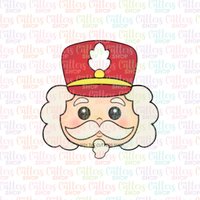 Nussknacker Gesicht Ausstechform, Weihnachten Fondant Ausstechform Nussknacker Gesicht Ausstechform, Weihnachten Fondant Ausstechform von S4UCCUTTERS