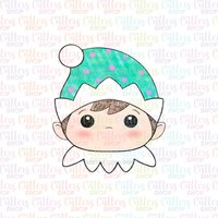 Teo Die Elfe Ausstechform, Weihnachts Ausstechform Oder Fondant Teo Die Elfe Ausstechform, Weihnachts Ausstechform Oder Fondant von S4UCCUTTERS