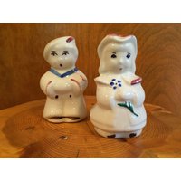 Shawnee Salz Und Pfefferstreuer Sailor Boy Bo Peep Vintage 1940Er Jahre von TheeEclecticElephant