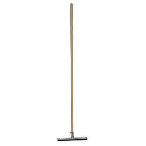 Theis Wasserschieber Standard 45 cm mit einem Holzstiel 140 cm Bodenschieber Schieber Wasser Bodenabzieher Abzieher Wasserabzieher von Theis