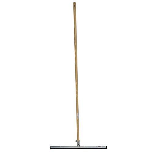 Theis Wasserschieber Standard 60 cm mit einem Holzstiel 140 cm Bodenschieber Schieber Wasser Bodenabzieher Abzieher Wasserabzieher von Theis
