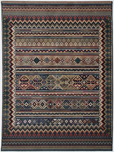 Theko Gabiro 416 Klassischer Orientteppich strapazierfähig und sehr robust in der Farbe Multicolor, Maße: 200cm x 285cm, 407965 von Theko