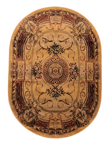Klassischer Orientteppich mit Vintage-Effekt | sehr robust und strapazierfähig | Farbe: beige |120 x 180 cm | THEKO die markenteppiche - Gabiro von Theko