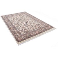 THEKO Orientteppich "Benares Isfahan", rechteckig, 12 mm Höhe, reine Wolle, handgeknüpft, mit Fransen von Theko