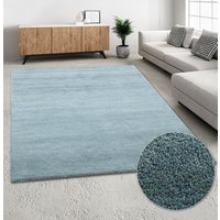 THEKO Wollteppich "Gabbeh Uni, Handweb Teppich, meliert, reine Wolle, handgewebt", rechteckig, 14 mm Höhe, Schlafzimmer, Wohnzimmer, Esszimmer, auch als Läufer oder rund THEKO Wollteppich "Gabbeh Uni, Handweb Teppich, meliert, reine Wolle, handgewebt", rechteckig, 14 mm Höhe, Schlafzimmer, Wohnzimmer, Esszimmer, auch als Läufer oder rund von Theko