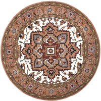 THEKO Wollteppich "Royal Heriz", rund, 14 mm Höhe, reine Wolle, Orient-Optik, ideal im Wohnzimmer & Schlafzimmer THEKO Wollteppich "Royal Heriz", rund, 14 mm Höhe, reine Wolle, Orient-Optik, ideal im Wohnzimmer & Schlafzimmer von Theko