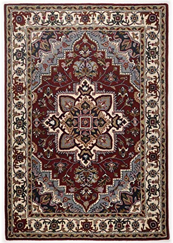 THEKO die markenteppiche Orientteppich HERIZ rot Groesse 120 x 180 cm von Theko