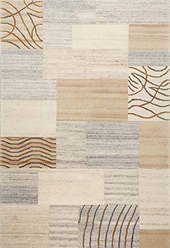 Teppich aus 100% Schurwolle (IWS); handgetuftet | Größe: 70 x 140 cm; Farbe: Natur Grau | THEKO die markenteppiche - Royal Natur von Theko