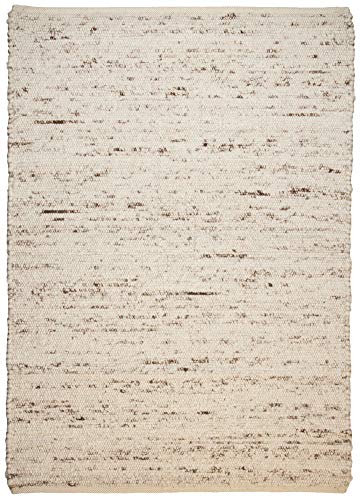Zeitloser Naturteppich aus 100% nachhaltiger Schurwolle; handgewebt und beidseitig verwendbar | 160 x 230 cm; Farbe: Natur Multi | THEKO die markenteppiche - BERBERINA SUPER von Theko