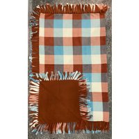 Herbst Buffalo Plaid No Sew Fleece Decke, Thema von Theloveofthree